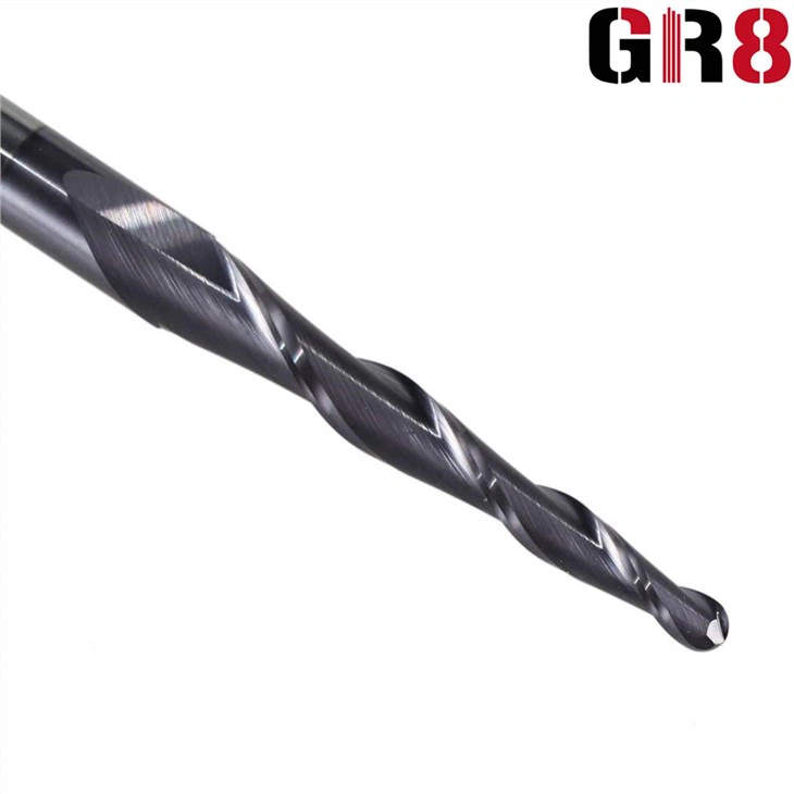 Tungsten-Solid-Carbide-4mm-6mm-8mm-Ball-Nose-Tapered-End-Mills-Router-Bits-cnc-Taper-Wood